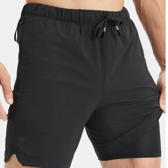 Fabletics The 7" one short lined NWT size xs Black - Picture 1 of 14